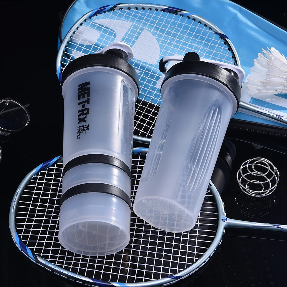 Shaker bottle protein bpa free with ball 400ml 500ml