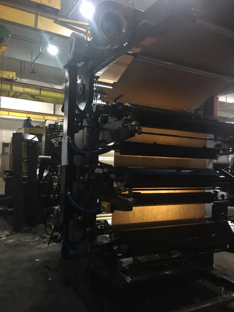new product 6 color flexo printing machine