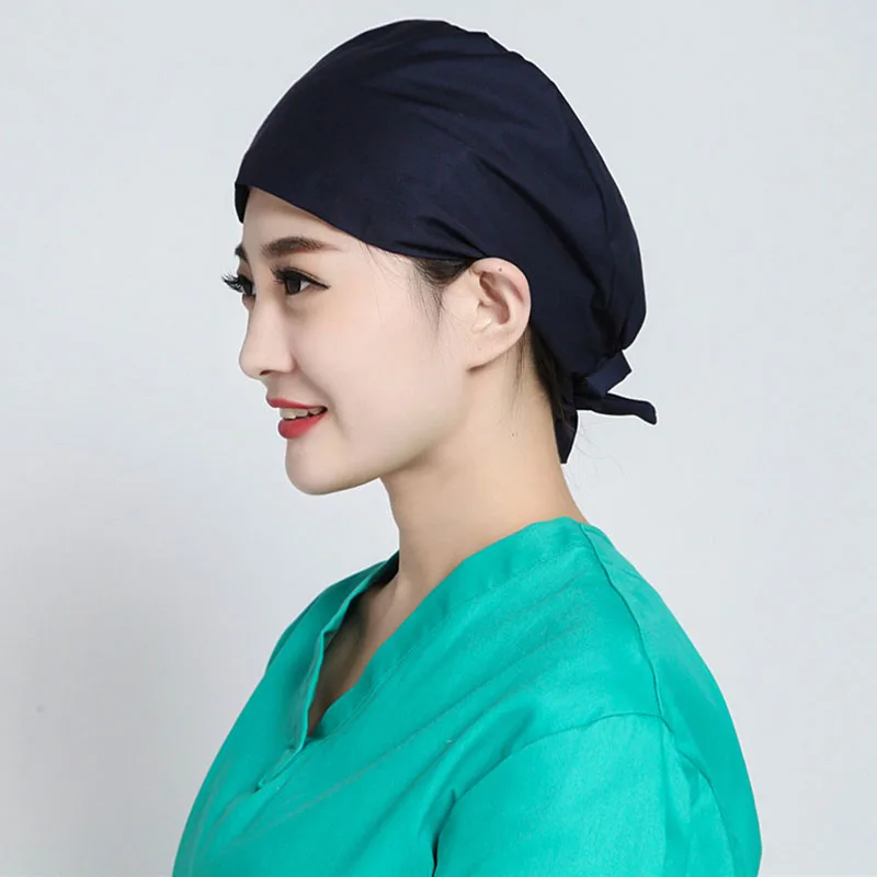 Scrub Hat Bouffant Scrub Cap One Size solid Color