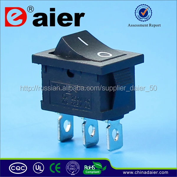 KCD1-102-1 Перекидной Переключатель 2PIN ON-ON Перекидной Переключатель