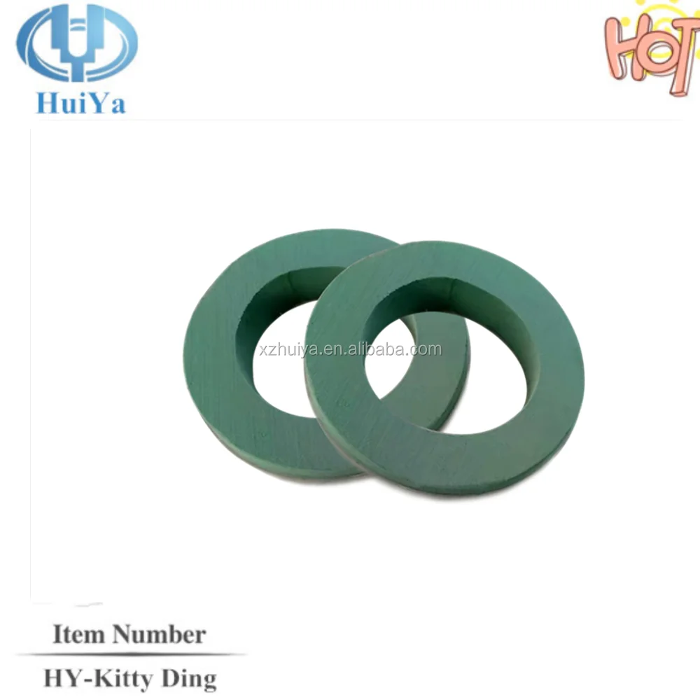 Hebei huiya spring floral hydrangea door wreath , floral foam spring wreath