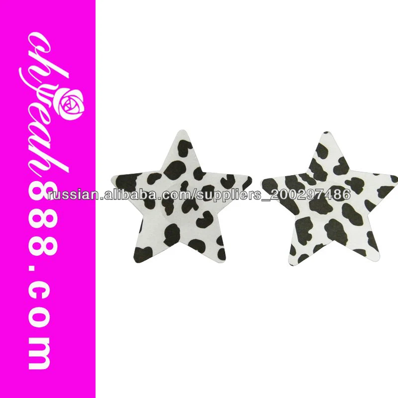 Оптовые сексуальные ниппель пирожки в виде пятиконечной звезды