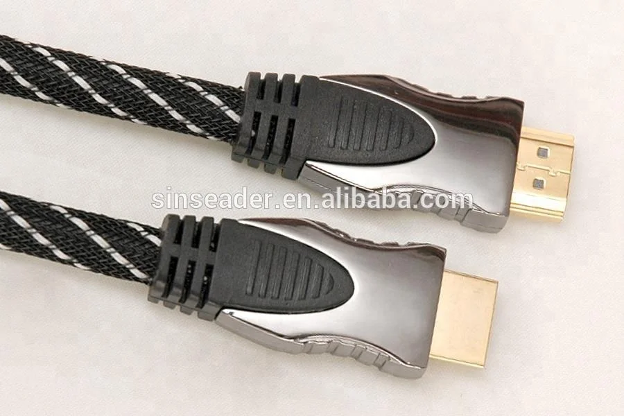Metal casing HDMI cable over 3D, audio return channel for home theatre, projectors