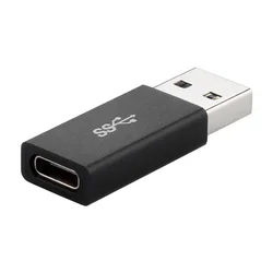 Ульт-unite черный корпус из алюминиевого сплава USB 3,1 Type-C для типа A Male адаптер конвертер