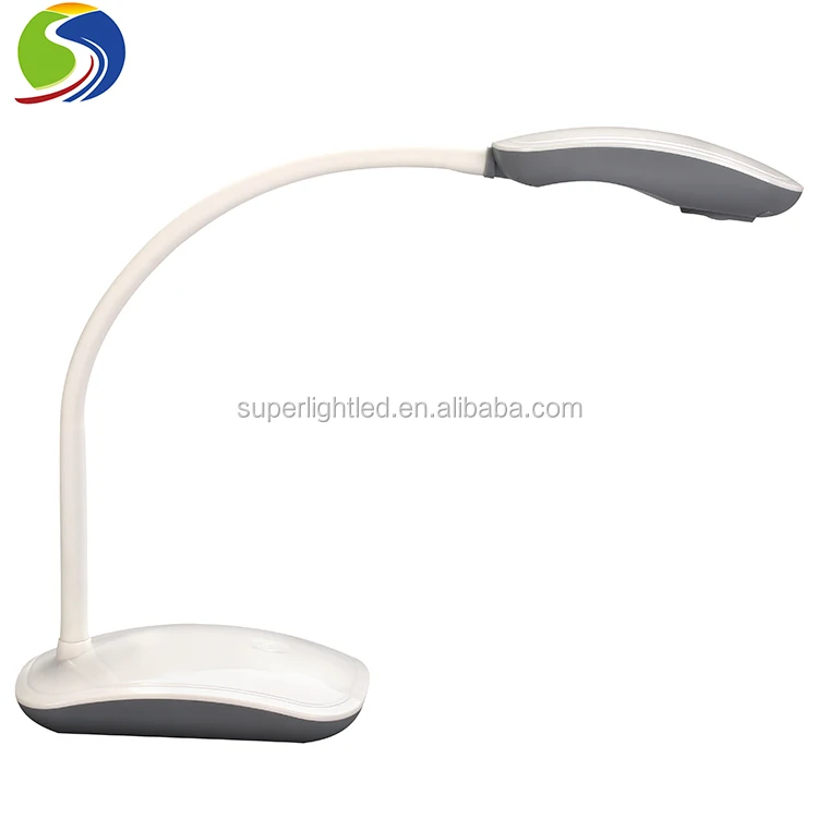 
Chinese Factory Direct Mini Flexible COB led desk lamp with battery adaptor for students 