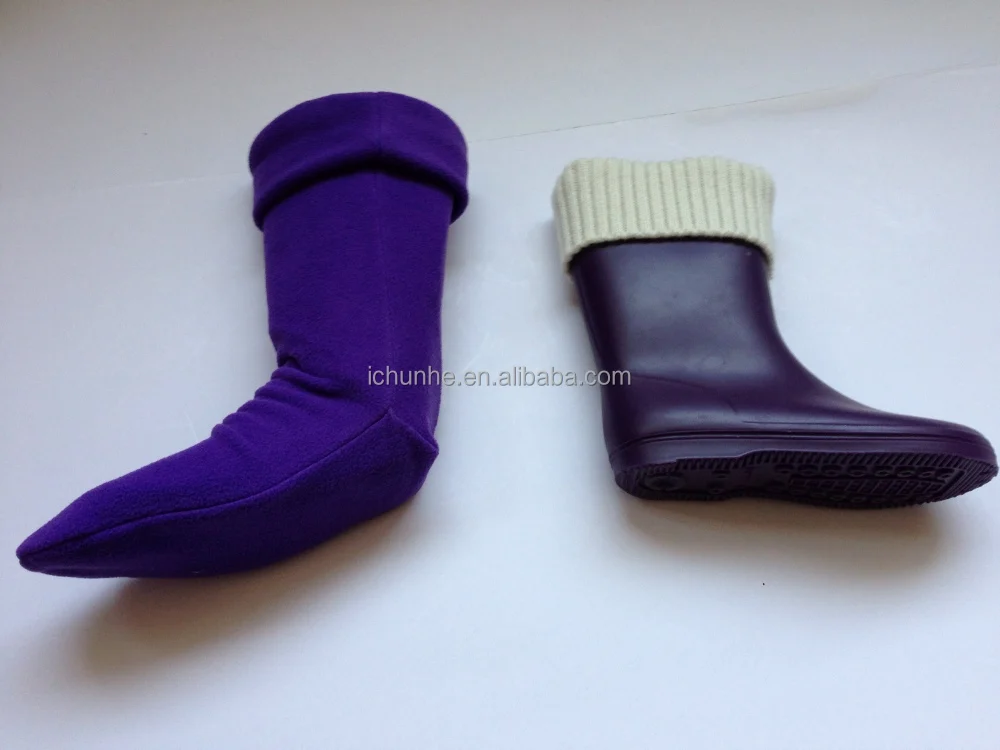 
high quality winter kids warm & soft fleece boot liners 