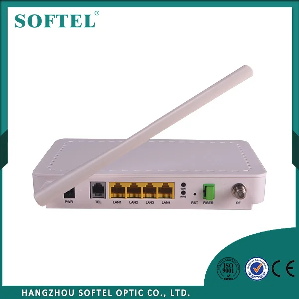 Китай низкой цене FTTH GPON ОНТ МОДЕМ с 1 PON портов
