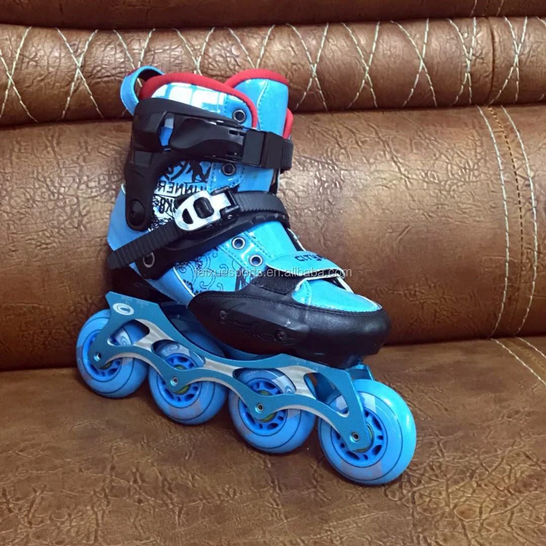 wholesale Inline roller skating shoes professional speed skate 110mm 100mm 90mm 84mm carbon fiber wheels shoes for kids