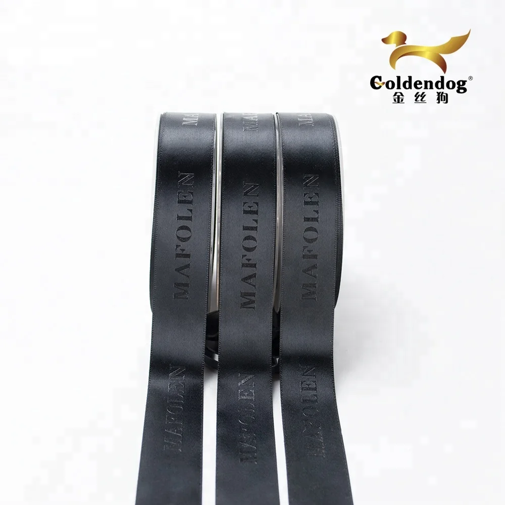 
Customised personalized printed branded ribbon with company logo 