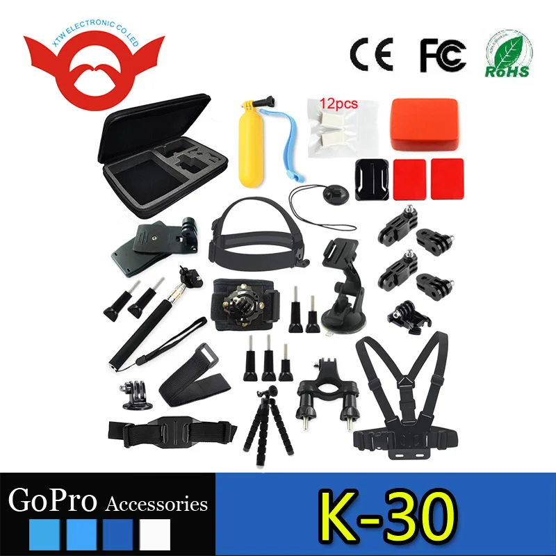 2016 году новые оптовые gopro АКСЕССУАРОВ ДЛЯ Go Pro для gopro герой 4