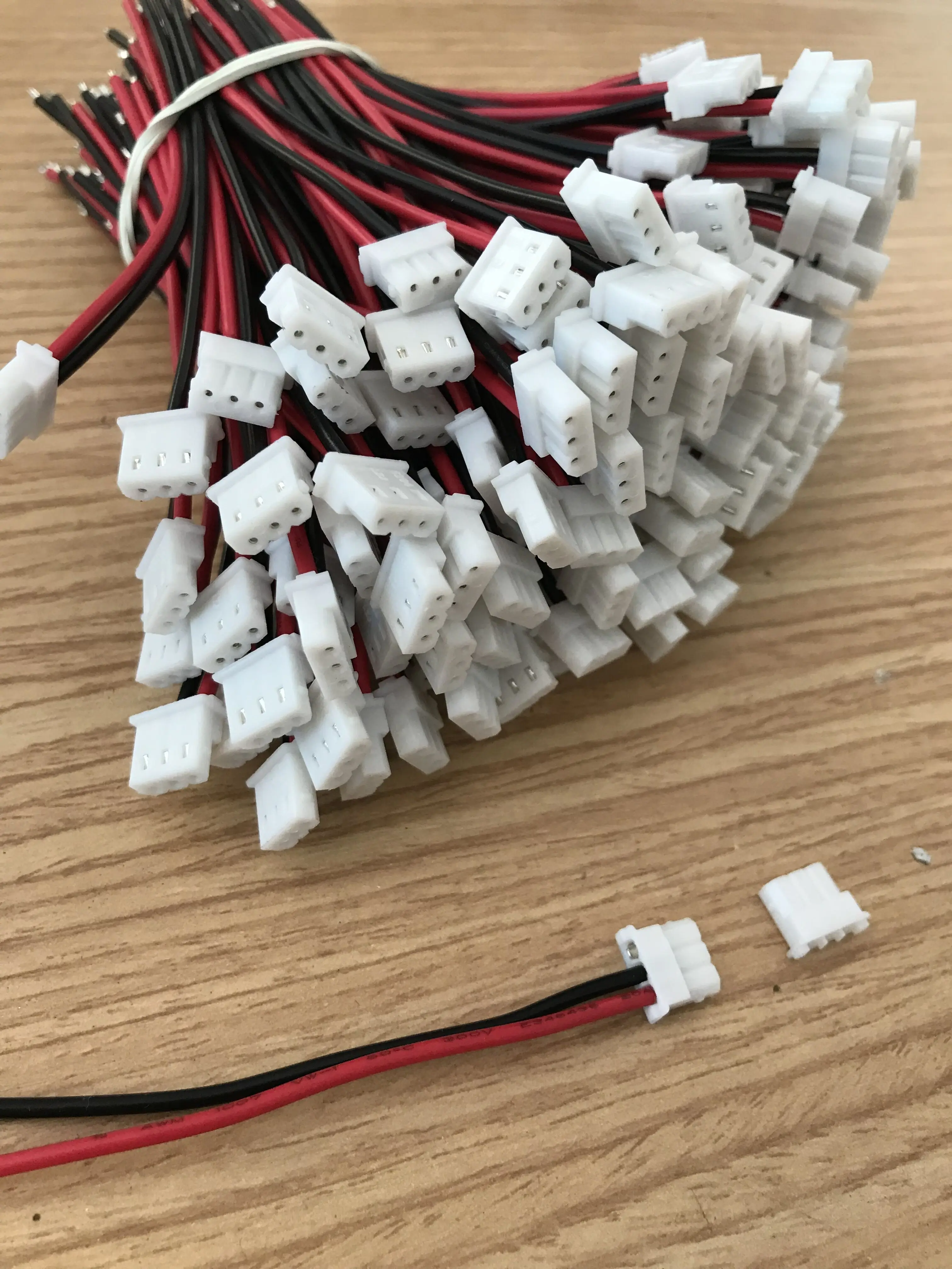 Custom molex 5264 connector 3 /4pin power cable assembly
