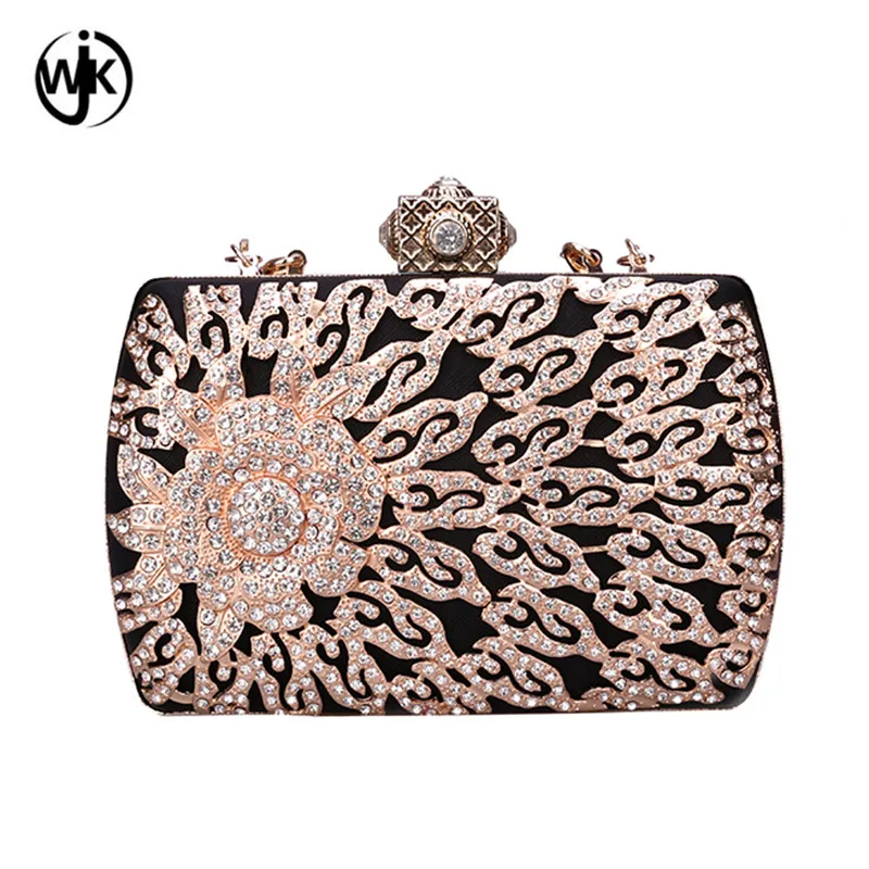 new fashion lady clutch bag latest styles women bling clutch purse factory price rhinestone evening bags