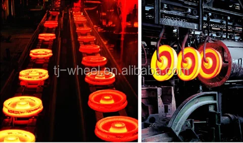 Rolling stock AAR railway wheel and locomotive axle / class B material