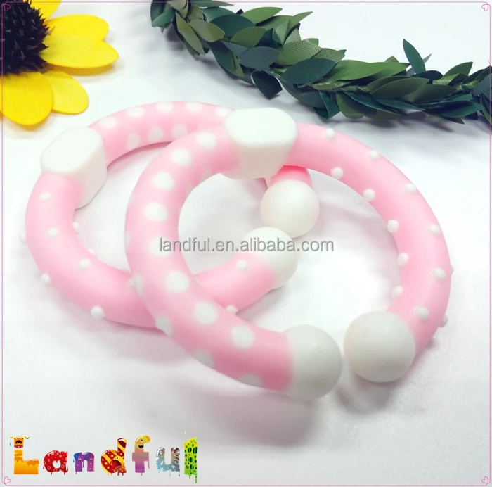 
teethingRoundConnectingRingforbabiesbabychewtoysbabyCarSeatTravelstrollertoysandfornewbornlinkRingToyspram 