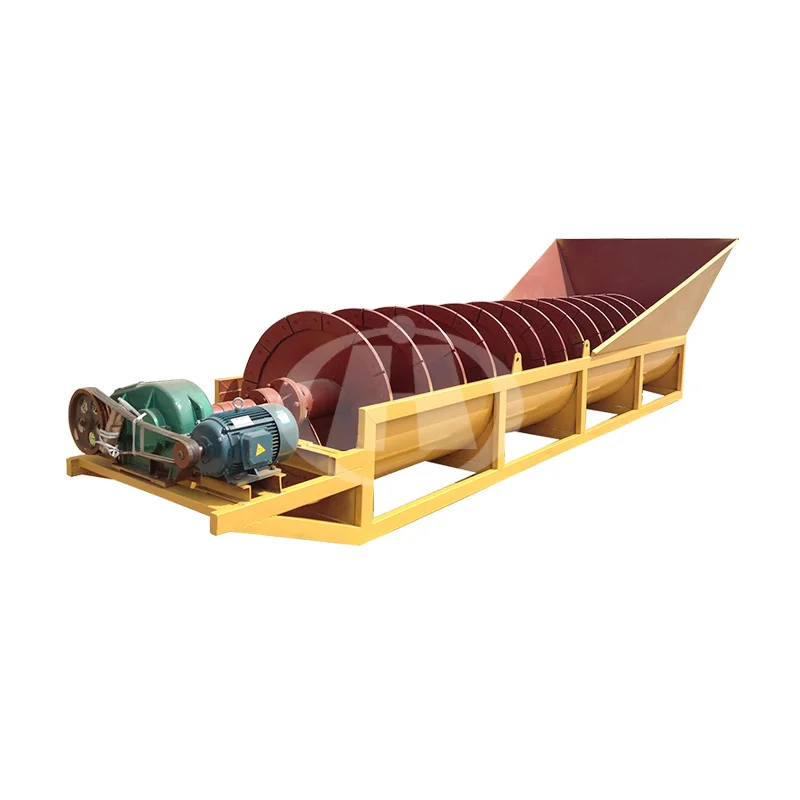 Low Consumption Quartz River Sand Screw Washing Machine For Sale