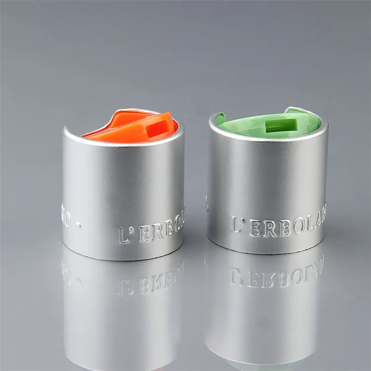 Wholesale Press Cap, plastic Aluminum Cap,24mm plastic aluminium press cap