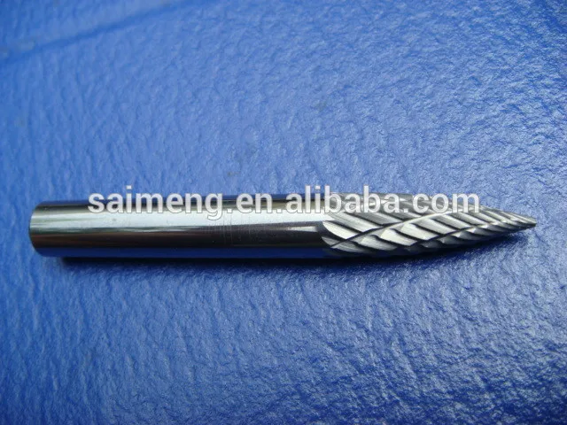 Высокое качество вольфрама заусенцев твердого сплава бур ротари чпу