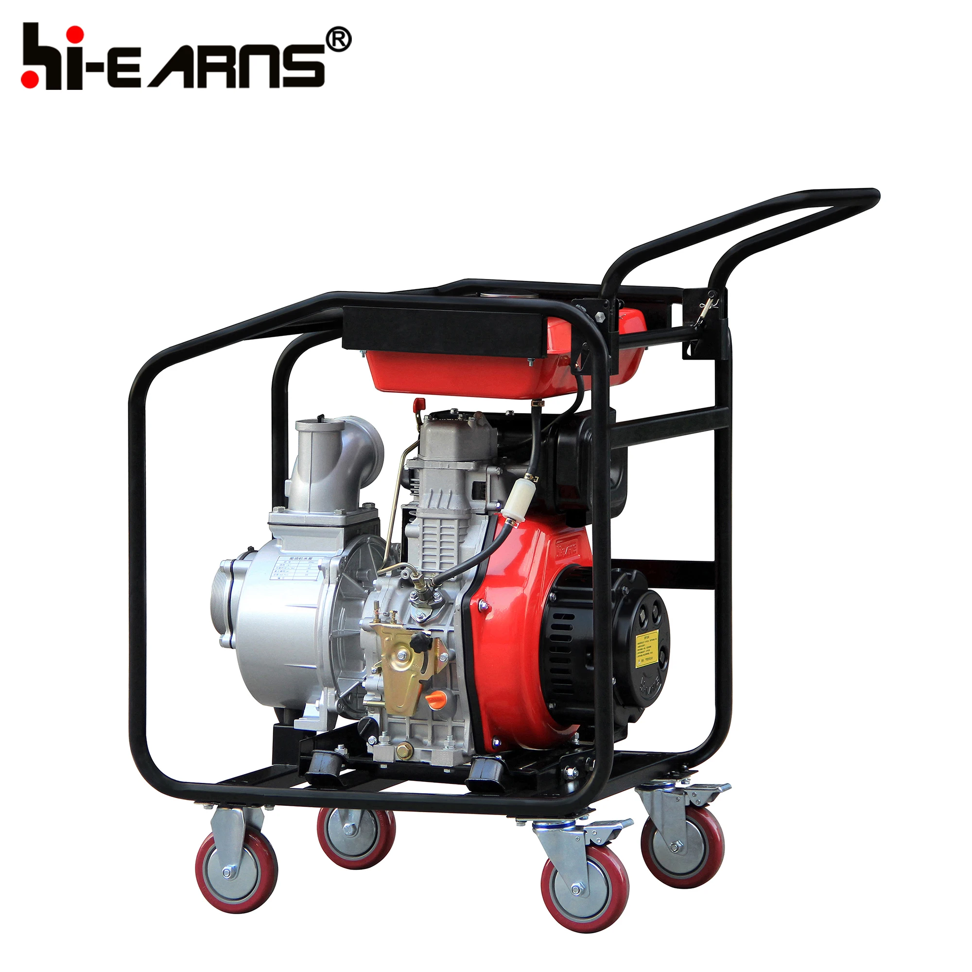 186FA diesel engine 4 inch portable diesel water pump in selling