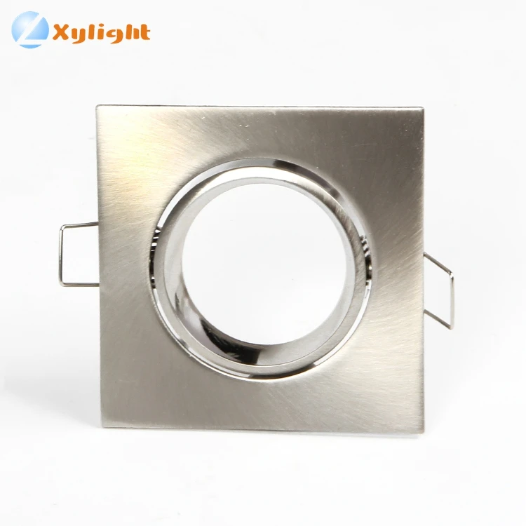 Алюминиевый утопленный квадратный Точечный светильник smd cob MR16 GU10, светодиодный потолочный точечный светильник