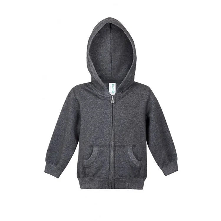 
Lightweight Heather Zip Hoodie Stretch wholesale lightweight heather zip hoodie kids jacket 