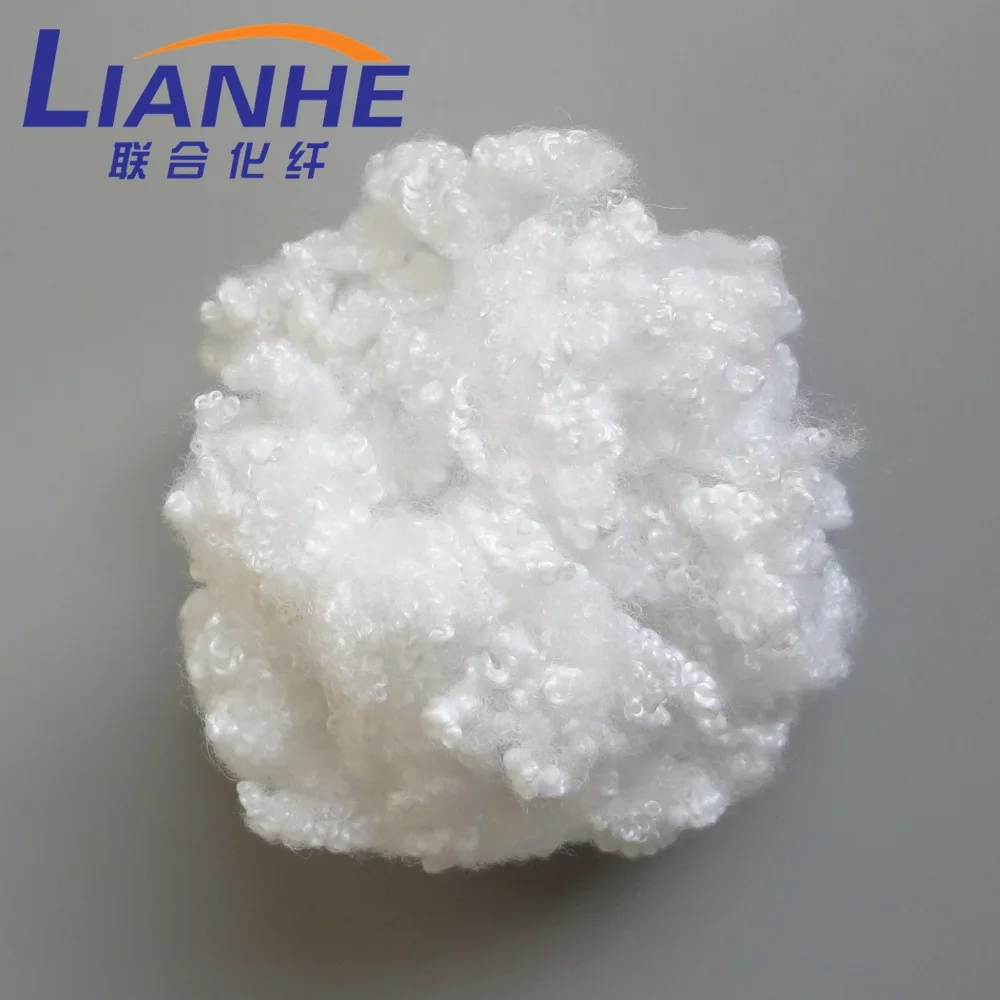 psf 15d 64mm recycle hollow conjugated siliconized polyester fiber