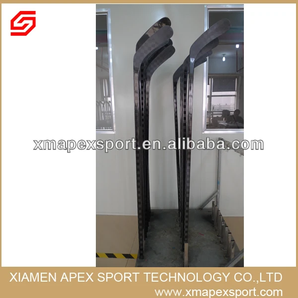 carbon fiber manufacturing hockey stick equipment from Apex