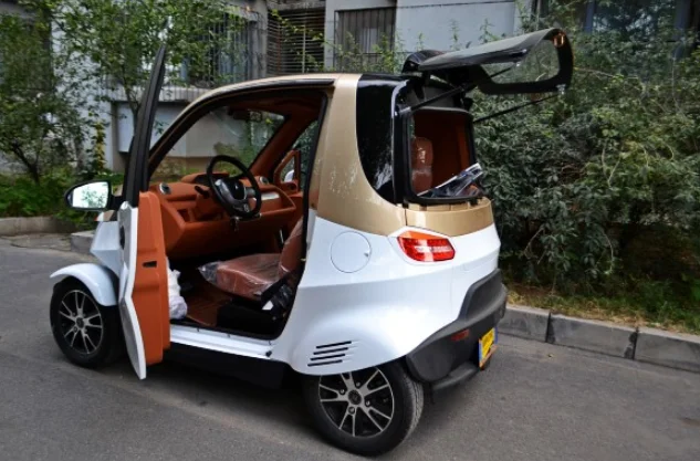EEC L6e-E-car 4000W 45km/h 55km/h Electric Car 2 seats min car couple electric scooter