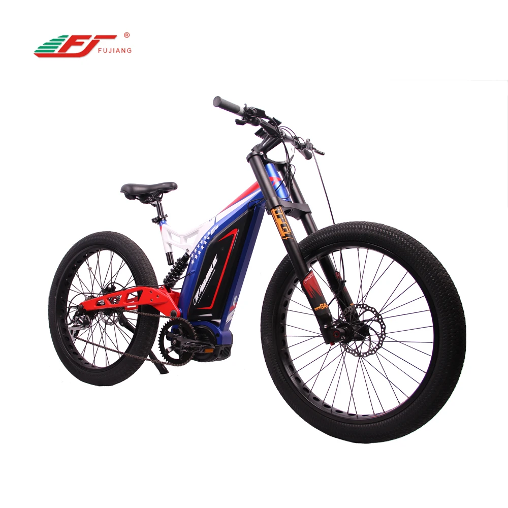 1000w mid drive 2019 best dasigned high quality fat tire electric mountain bike