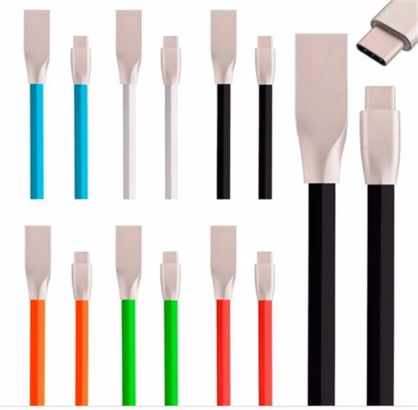 
Fast Charging PET Zinc Alloy USB Cable For Samsung S9 plus 