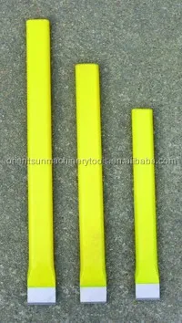 Flat cold chisel without rubber handle