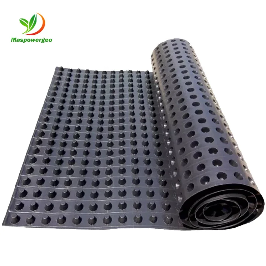 HDPE  waterproofing drainage board for underground garage