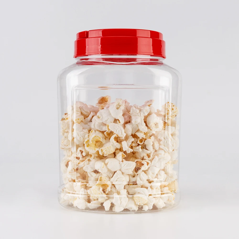 Wholesale plastic food storage popcorn bucket with lid