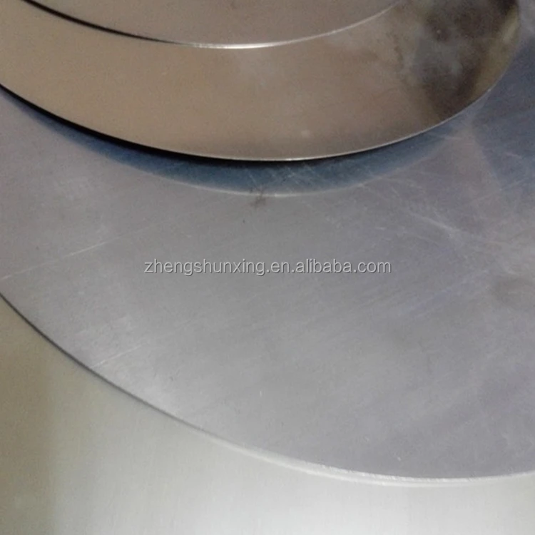 201 grade cold rolled stainless steel circle cutting for kitchenware