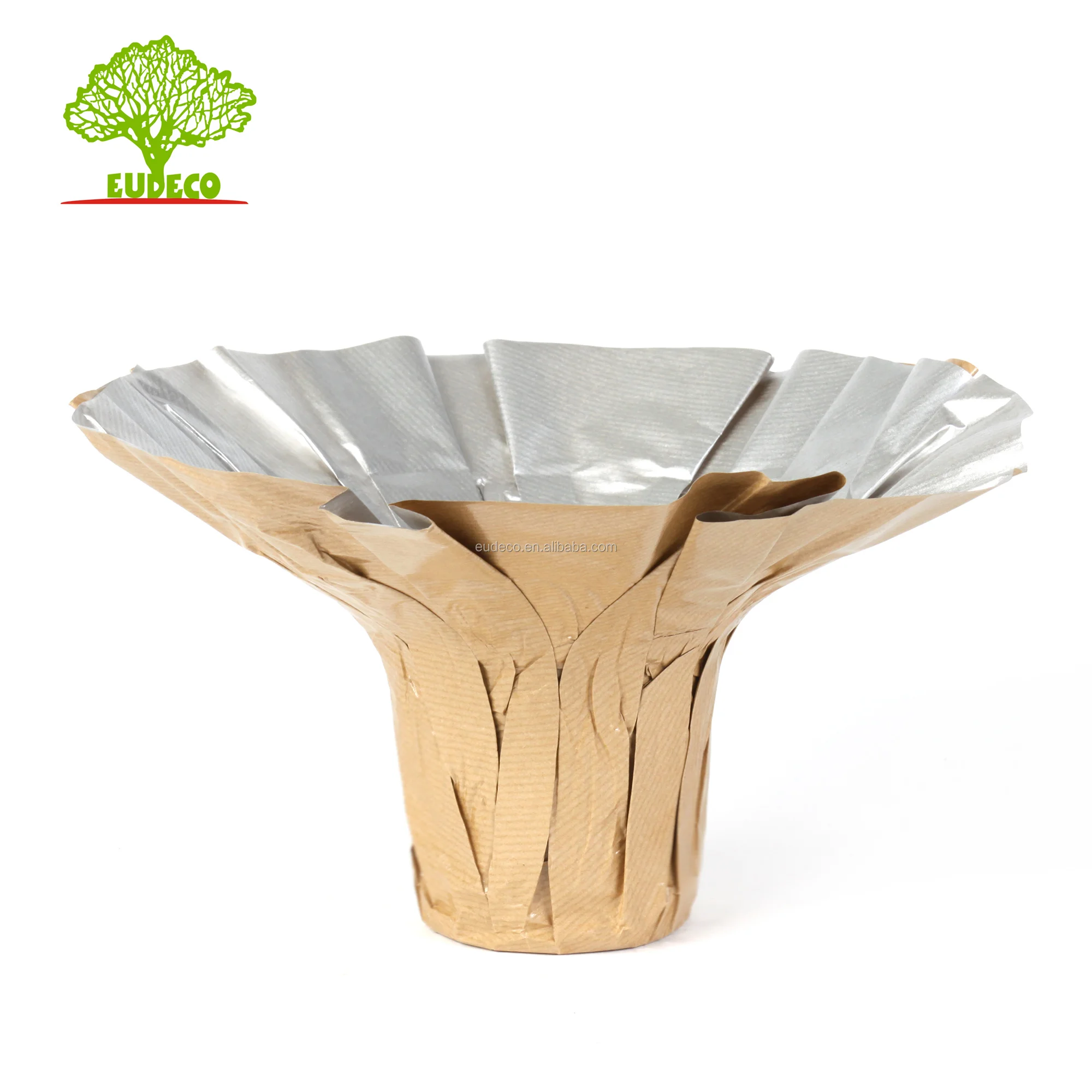 Good Selling  Kraft Paper Large Flowers Pots Wholesale Bouquet Holder Sleeve Packing