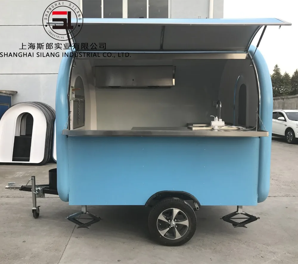 shanghai silang Made in China factory direct selling food truck for crepe hot dog ice cream