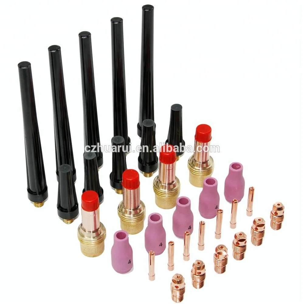 Аксессуары для сварки TIG керамическая насадка цанговые задняя крышка