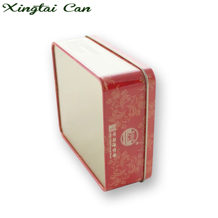 
Medicine Packing Rectangle metal Tin Can 100g 