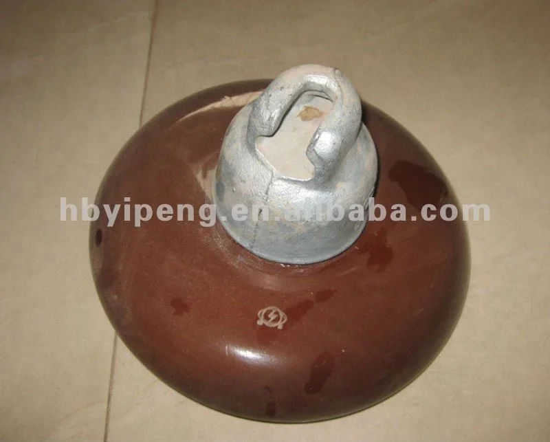High Voltage Porcelain Disc Insulator Suspension Ceramic Insulator with Cap and Pin