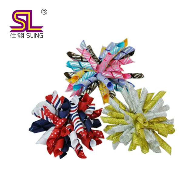 Curly Grosgrain Ribbon/ Curling Ribbons  packaging ribbon for toy