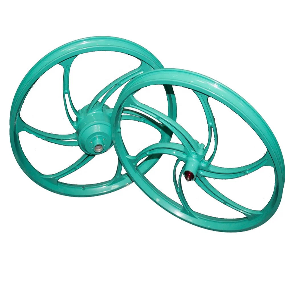 Factory direct  24 inch magnesium alloy integral wide electric wheel for bicycle