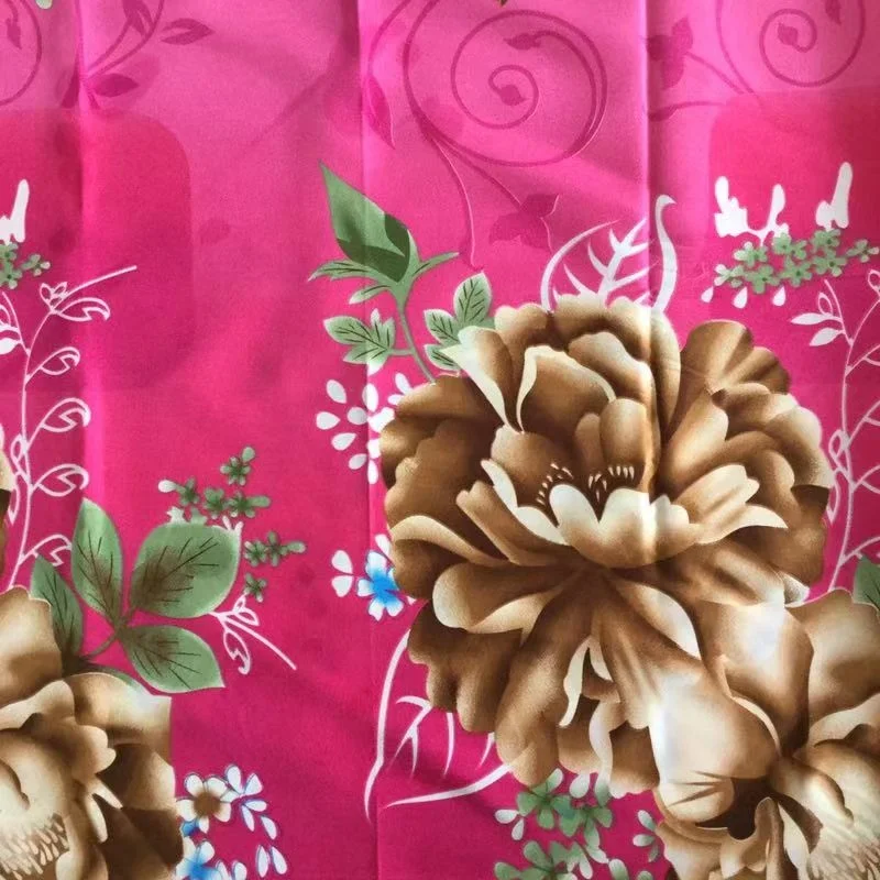 
High quality polyester printed fabric 