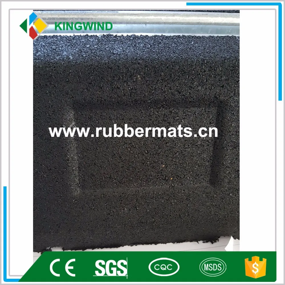 All size recycled rubber big foot/rubber base/rubber tiles