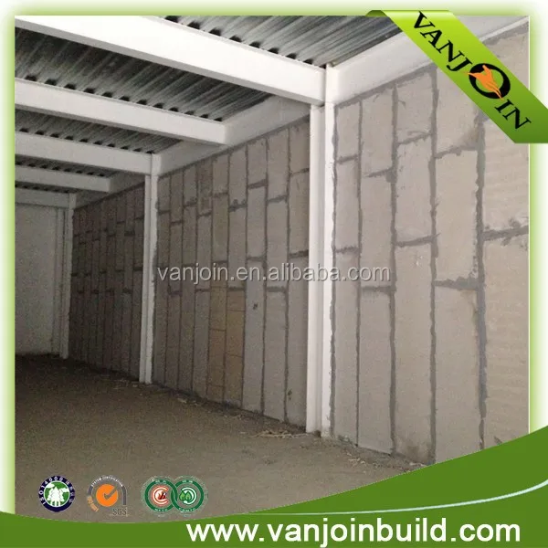 Indonesia Fireproof Lightweight EPS Cement Sandwich Wall Panels Nonmetal