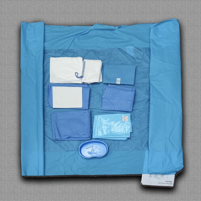 Disposable SMS Sterilized Surgical Childbirth Drape Pack Set