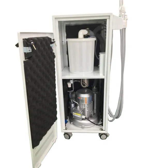 Dental Mobile Vacuum Pump Internal Oral Aerosol Suction System High Volume Suction Unit