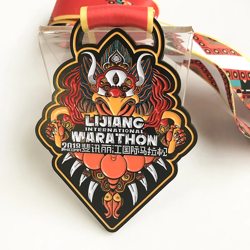 Cheap Metal Custom Marathon 3D Race  Sports Medal