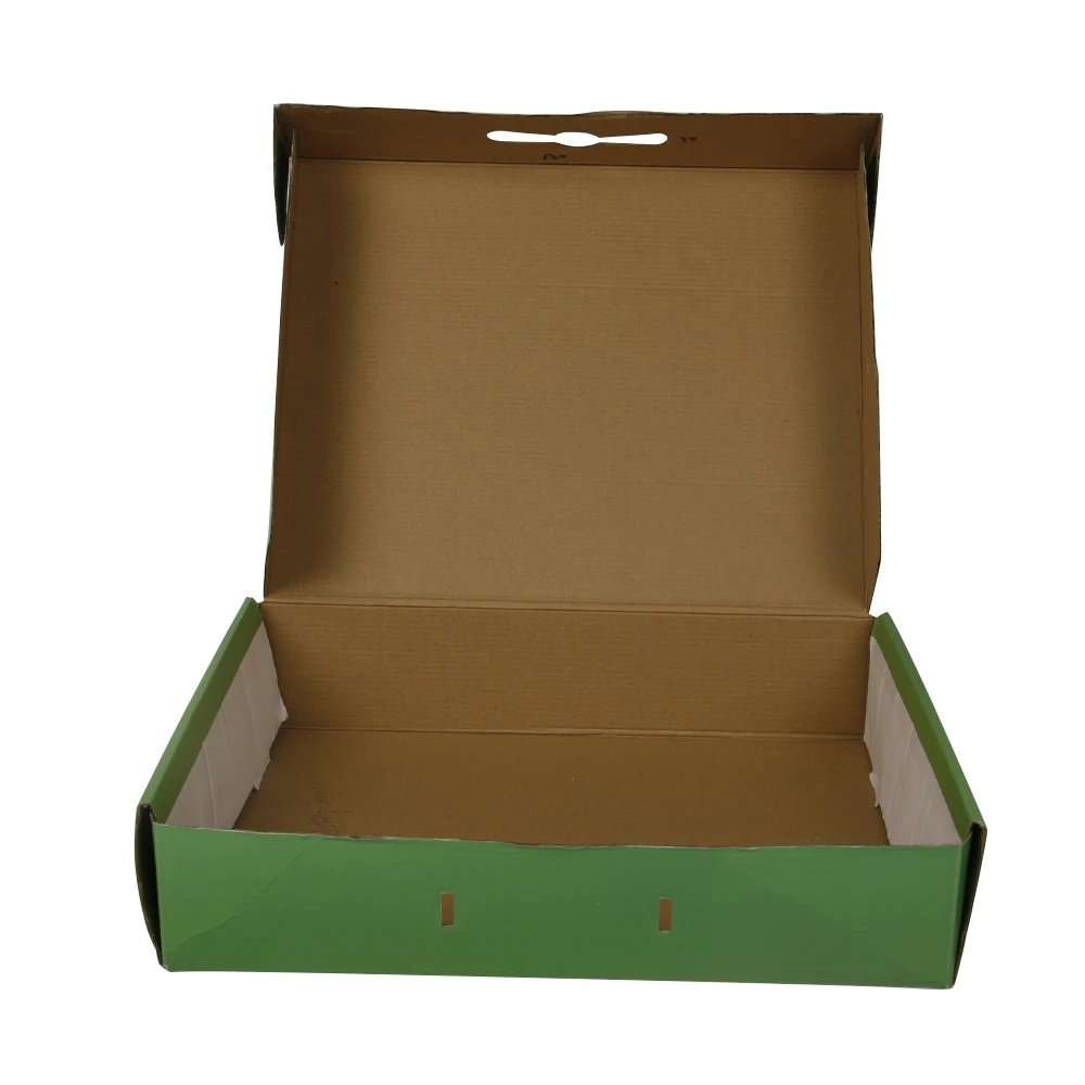 Forest packing gift fruit box with handle honey peach packaging tray