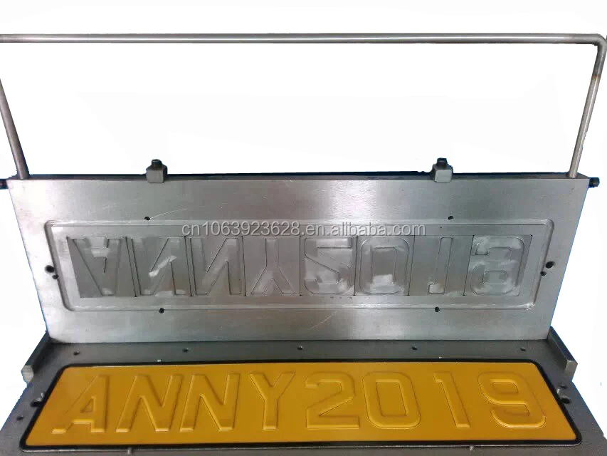 Высококачественный двухслойный светоотражающий номерной знак для автомобиля