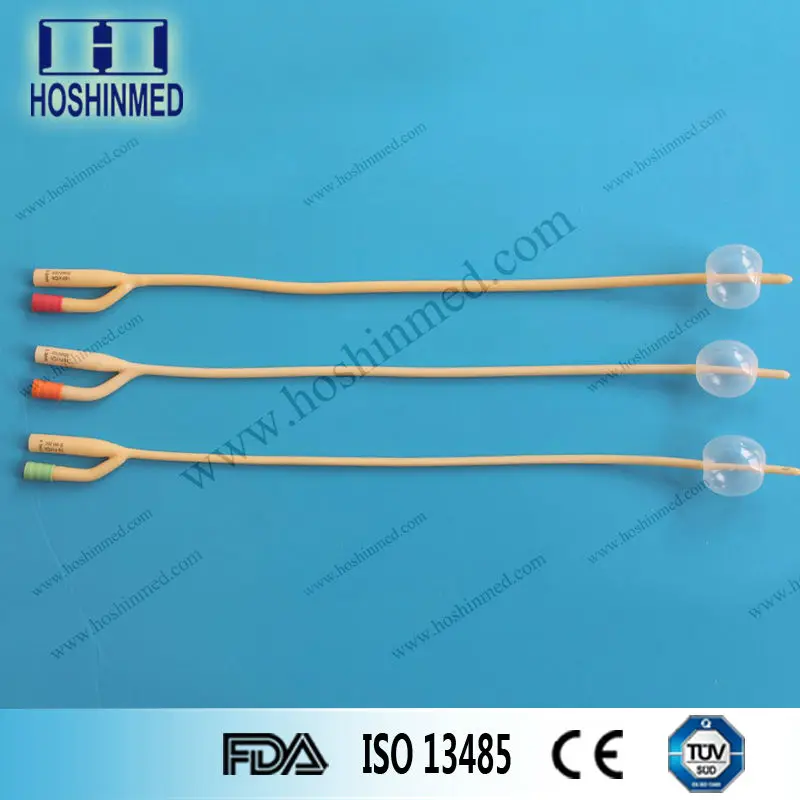 
Paper-plastic packing pediatric latex foley catheter kit 