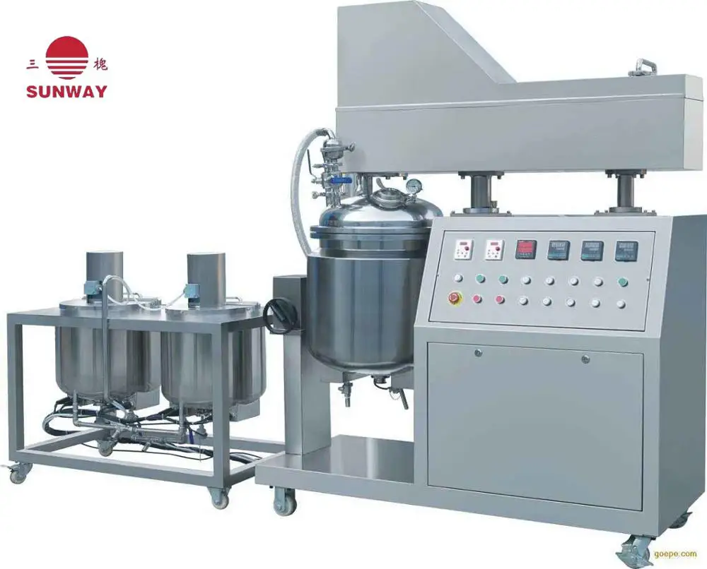 200L Vacuum Emulsifying Homogenizer Mixer For Cosmetic